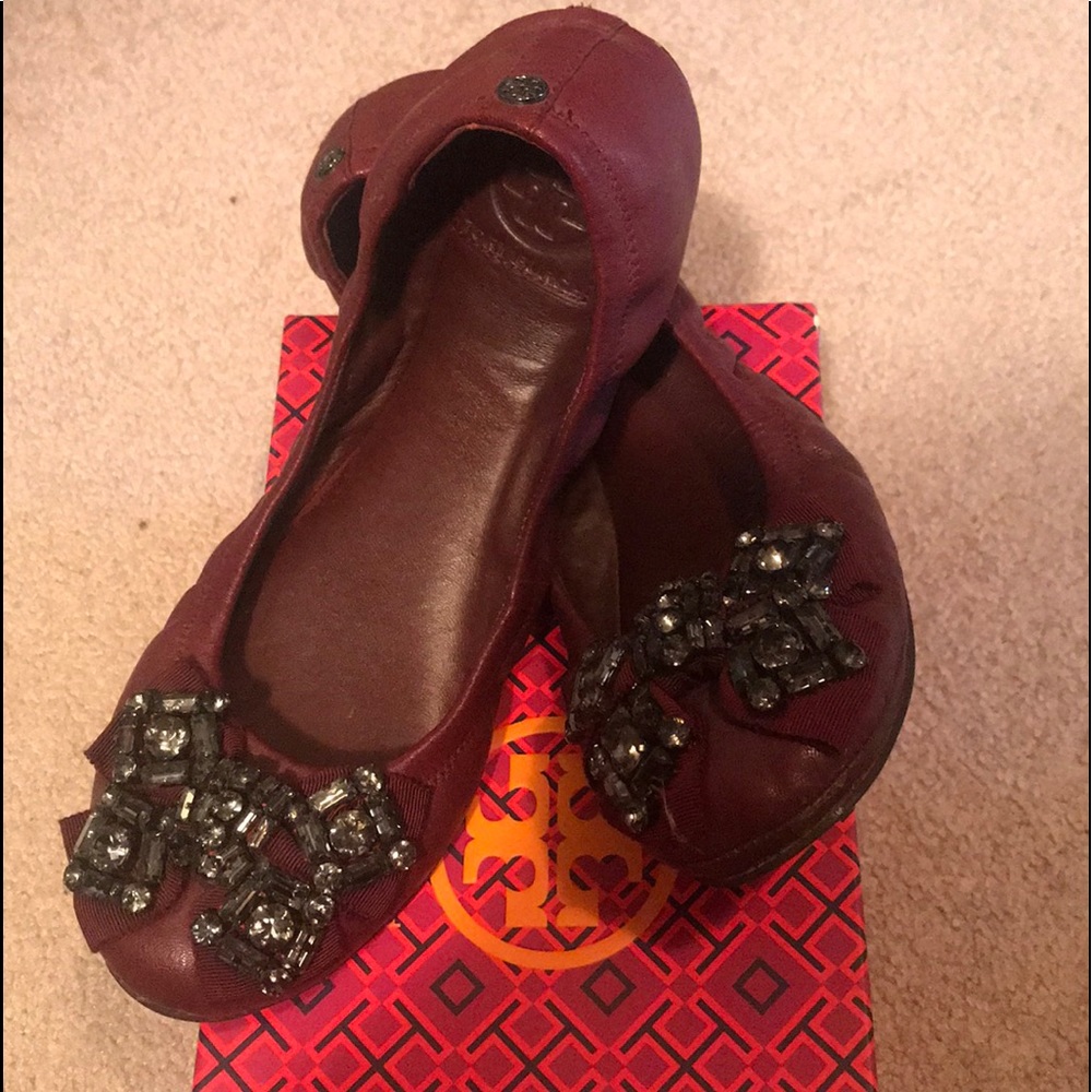 Tory Burch Azalea Flats Size 8